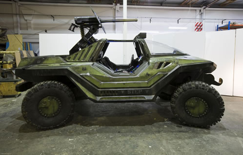 Warthog creado por Weta Workshop para el trailer de Halo 3